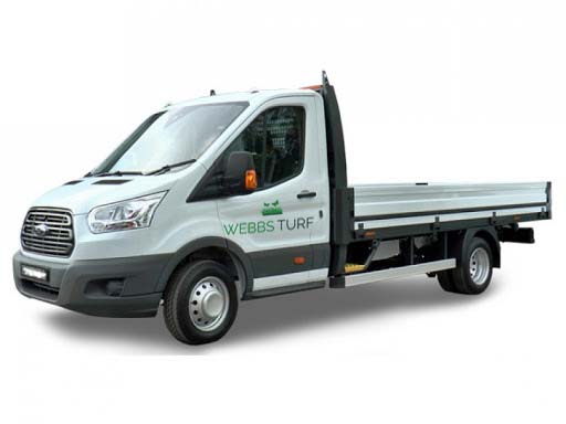 Webbs Turf delivery vehicle Kent